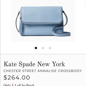 Kate Spade Blue Chester Annalise Crossbody
